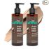 mCaffeine Deep Moisturizing Choco Body Lotion for Dry Skin (Pack of 2) | All Season Moisturizer for Body with Cocoa Butter & Shea Butter | Non-Sticky Body Lotion for Women & Men (500ml)