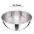 Hawkins 3 Litre Metro Kadhai, Triply Stainless Steel Induction Tasla, Silver (SSTA30)