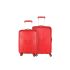 American Tourister IVY Spinner Polypropylene (PP) 2 Pc Set Red Hard Luggage with TSA Lock Small & Medium Sets (55Cm + 68 Cm)