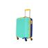 American Tourister Trolley Bag for Travel|Splash 55 Cms Polycarbonate Hardsided Small Cabin Luggage Bag|Speed_Wheel 8 Wheel Suitcase for Travel|Trolley Bag for Travelling,Multicolor,55.1 Centimeters