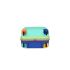 American Tourister Trolley Bag for Travel|Splash 55 Cms Polycarbonate Hardsided Small Cabin Luggage Bag|Speed_Wheel 8 Wheel Suitcase for Travel|Trolley Bag for Travelling,Multicolor,55.1 Centimeters