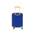 American Tourister Trolley Bag for Travel|Splash 55 Cms Polycarbonate Hardsided Small Cabin Luggage Bag|Speed_Wheel 8 Wheel Suitcase for Travel|Trolley Bag for Travelling,Multicolor,55.1 Centimeters