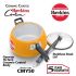 Hawkins Ceramic- Coated Contura 3L Mustard Yellow Aluminium Inner Lid Pressure Cooker - 5 Litre
