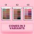 MARS Shimmer And Matte Eyeshadow Palette Powder | 10 Highly Pigmented & Blendable Shades (10.0 Gm) (Shade-01), Multicolor, Shimmery Finish