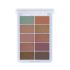 MARS Shimmer And Matte Eyeshadow Palette Powder | 10 Highly Pigmented & Blendable Shades (10.0 Gm) (Shade-01), Multicolor, Shimmery Finish