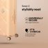 American Tourister AMT INSTAVIBE+ 3PCS PEACH BLS