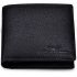 URBAN FOREST Stan Black Minimalist Leather Wallet for Men