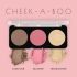 Swiss Beauty Cheek- A- Boo Face Palette With Blusher, Contour And Highlighter | Highly Pigmented And Easy To Blend Shades | Shade - 01, 8Gm|