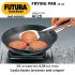 Hawkins Futura 29 cm Frying Pan, Hard Anodised Fry Pan with Stainless Steel Handle, Big Frying Pan, Black (AF29)