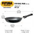 Hawkins Futura 24 cm Frying Pan, Hard Anodised Fry Pan, Black (AF24)