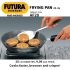 Hawkins Futura 22 cm Frying Pan, Hard Anodised Fry Pan with Stainless Steel Lid, Induction Frying Pan, Small Frying Pan, Black (IAF22S)