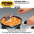 Hawkins Futura 20 cm Frying Pan, Hard Anodised Fry Pan with Stainless Steel Lid, Small Frying Pan, Black (AF20S)