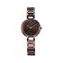 Titan Raga Women's Allure: Brown Dial with Designer Metal Strap Watch-2608QM02/NT2608QM02