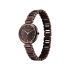 Titan Raga Women's Allure: Brown Dial with Designer Metal Strap Watch-2608QM02/NT2608QM02