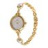 Titan Raga Quartz Analog White Dial Metal Strap Watch for Women-NS2576YM01/NT2576YM01