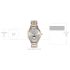 Titan Women's Elegance Moon phase Two-Tone White Dial Watch-NS2590KM01/NT2590KM01