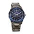 Titan Regalia Premium Blue Dial Stainless Steel Strap Watch for Men-NS1688KM07/NT1688KM07