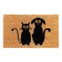 Onlymat Natural Coir Art Printed Doormat - 29.53