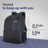 American Tourister Valex 28 Ltrs Large Laptop Backpack Blue