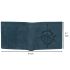 URBAN FOREST Atlas Vintage Blue World Map Leather Wallet for Men