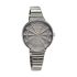 Titan Aura Quartz Analog Grey Dial Stainless Steel Strap Watch for Women-95245KM02