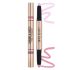 Swiss Beauty Chrome & Matte Twin Eyeshadow Stick | Mix of Matte and Shimmer | Easy to blend, non creasing eyeshadow | 24 Hour Stay | Shade- Night Skies, 2g