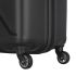 American Tourister Upland Spinner 55 Cms Polypropylene Hardsided Small Cabin Luggage|Speed_Wheel 8 Wheel Suitcase|Trolley Bag, Black, 24.5 Centimeters