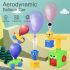 Cable World Balloon Launcher for Kids, Power Balloon Car Toy for Kids, Manual Balloon Pump Cars Toys for Boys Girls (Multi Color) set of 20 material Plastic;Acrylonitrile Butadiene Styrene