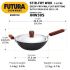 Hawkins Futura Stir-Fry Wok 3 Litre with SS Lid and Induction Compatible Base
