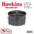 Hawkins contura Non-Induction Base Pressure Cooker and Idli Stand