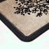 Onlymat Polypropylene Doormat with Anti-Skid Rubber Back for Indoor, Outdoor, Patio, Home and Office, Weatherproof, Large, and Thick Entryway Rug with Black and Beige Tree Design (75 x 45 x 1.5cm)