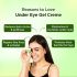 Bella Vita Organic EyeLift Hydrating Natural Under Eye Cream Gel for Dark Circles, Puffy Eyes, Wrinkles & Removal of Fine Lines for Women & Men, 20 gm