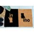 Onlymat Printed Door Mat (Black, Coir, 75 X 45 Cm)