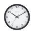 Titan Contemporary Wall Clock with Silent Sweep Technology - 30 Cm X 30 Cm (Medium)(Plastic) - Analog, Black