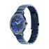Titan Purple Secluded Quartz Analog Blue Dial with Blue Plating Stainless Steel Strap Watch for Women