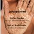 MCaffeine Shimmer Body Scrub With Coffee For Smooth & Glowing Skin (150 g)