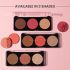 Swiss Beauty Cheek- A- Boo Face Palette With Blusher, Contour And Highlighter | Highly Pigmented And Easy To Blend Shades | Shade - 02, 8Gm|