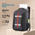 American Tourister Bowie The Outdoor Backpack With A 17 Inch Laptop Compartment, 35 L Capacity, External Bottle Holder, And A Shoe Compartment For Men And Women In A Striking Rust Color, Brown