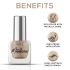 RENEE Metallicious Nail Paint- Gold Brass 10ml | Quick Drying, Metallic Finish, Long Lasting, Chip resisting Formula with High Shine & Full Coverage | Acetone & Paraben Free