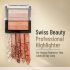 Swiss Beauty Brick Highlighter | Highly-Pigmented Powder Highlighter + Bronzer With Easy-To-Blend Formula | Shade- 1, 7G 