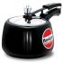 Hawkins 3 Litre Contura Black Pressure Cooker, Hard Anodised Inner Lid Cooker, Handi Cooker, Black (CB30)