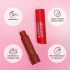 Swiss Beauty Colour Me Tinted Lip Balm with 12 Hours of Hydration | For Dry & Chapped Lips | With SPF 15, Shea Butter and Vitamin E | Long Lasting Glossy Finish Lip Balm | Shade - Coconut Blast, 4.5g