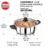 Hawkins 3 Litre Cook n Serve Casserole, Stainless Steel, SSCB30G