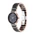 Titan Quartz Analog with Date Black Dial Stainless Steel & Ceramic Strap Watch for Women-NS95016WD01/NT95016WD01