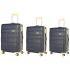 American Tourister BRICKLANE+ 8 Wheel Spinner Polycarbonate (PC) 55 Cm Small Charcoal Grey Cabin Hard Luggage