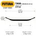 Hawkins Futura 24 cm Cast Iron Tava, Cast Iron Tawa for Roti, Cast Iron Cookware for Kitchen, Black (CIT24)