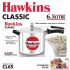 Hawkins Classic Aluminium Inner Lid Pressure Cooker, 6.5 Litre, Silver (Cl65), 6.5 Liter