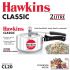 Hawkins 2 Litre Classic Pressure Cooker, Best Inner Lid Cooker, Small Cooker, Silver (CL20)