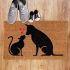 Onlymat Natural Coir Art Printed Doormat - 29.25