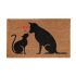 Onlymat Natural Coir Art Printed Doormat - 29.25